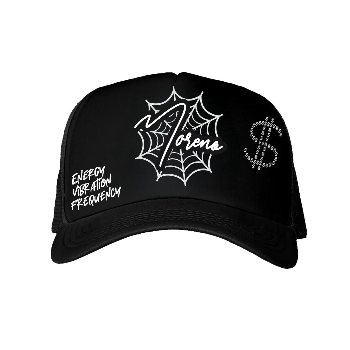 Moreno Fashion Black Trucker Hat